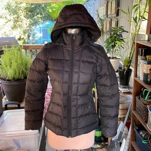 The North Face Down Jacket 550. Black Size Small.